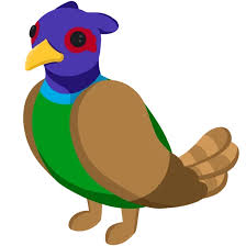 Mega Green Chested Pheasant